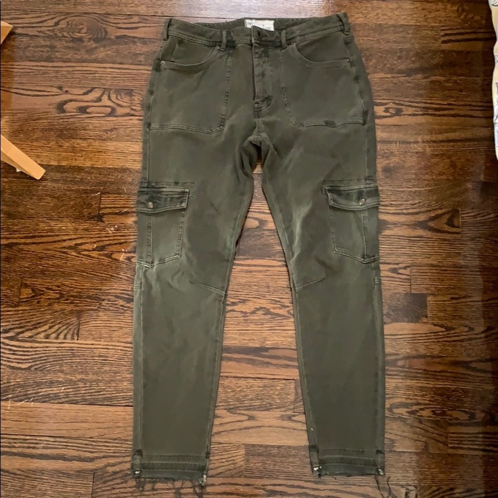 Free People cargo pants/jeans